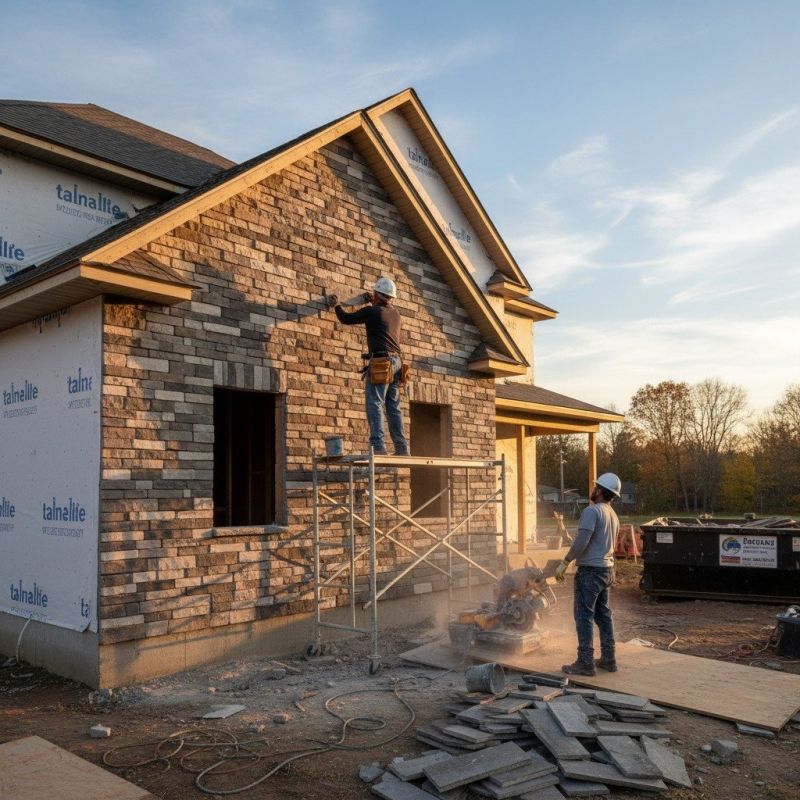Brick Veneer Siding Installation detail