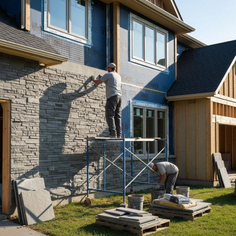 Brick Veneer Siding Installation detail