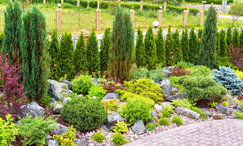 Rock Wall Landscaping detail